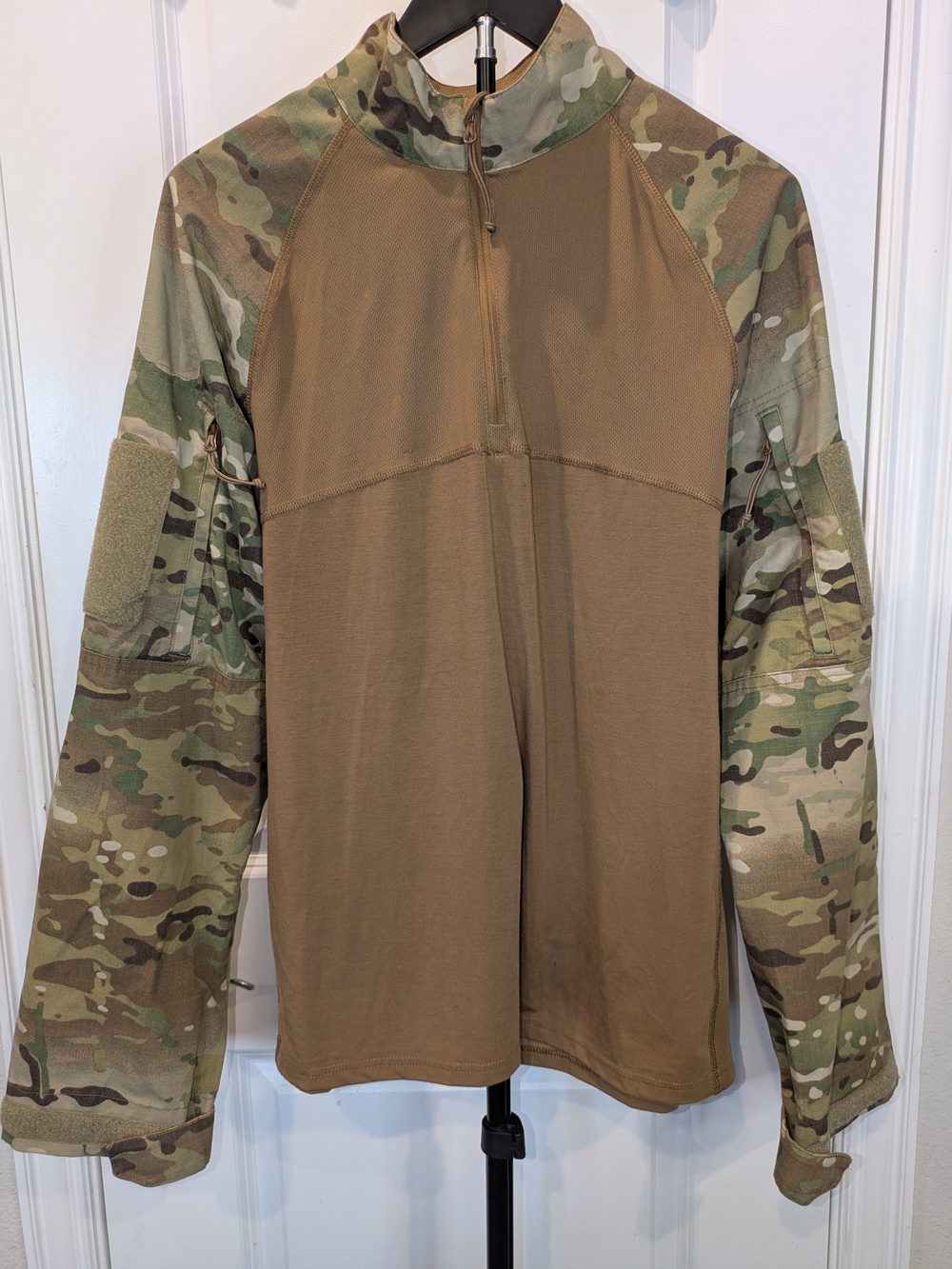 Condor Combat Shirt Large Genuine MultiCam Tactical Military Camo 1/4 Zip